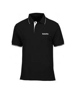 Men's Polo Neck Tipped T-Shirt