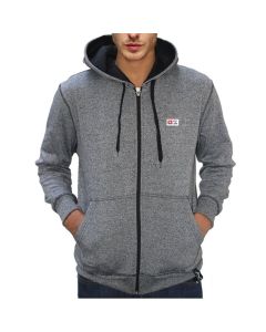 Scott International 400 GSM Grey Melange Sweatshirt With Zip