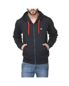 Scott International 300 GSM Navy Blue Sweatshirt With Zip
